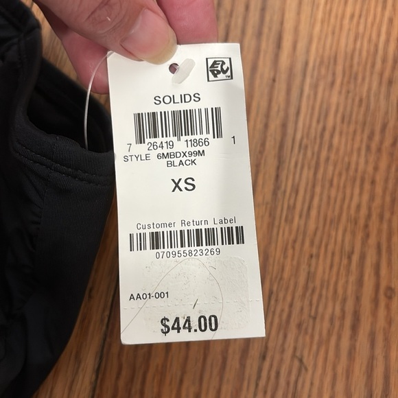 Bar ii high waisted bikini bottom size XS NWT - Picture 3 of 5